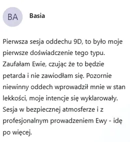 Opinia uczestniczki – zaufałam Ewie