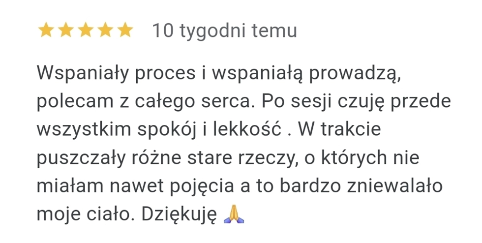 Wynik uczestniczki – 12 tygodni oddechu 9D