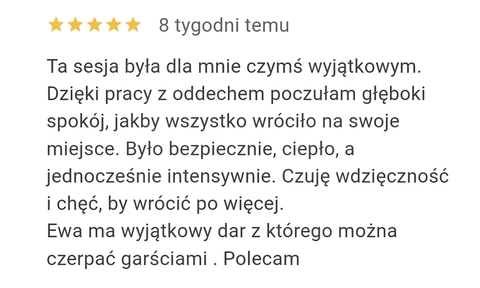 Wynik uczestniczki – 12 tygodni oddechu 9D